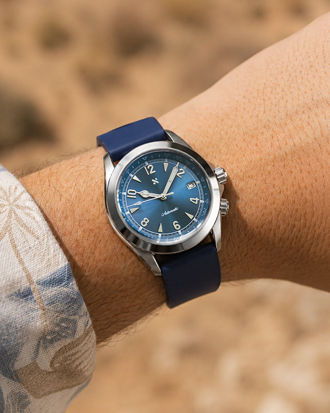 Alpine Blue Sunburst