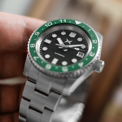 FM-4 Dual Time Green