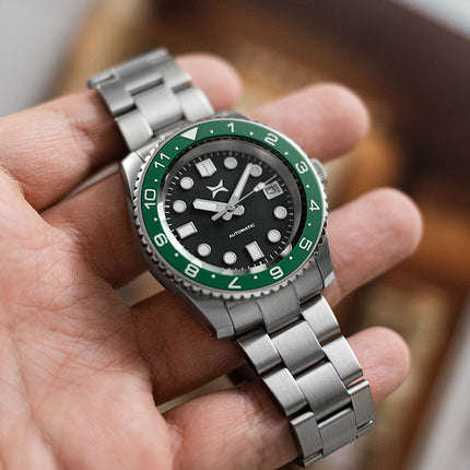 FM-4 Dual Time Green